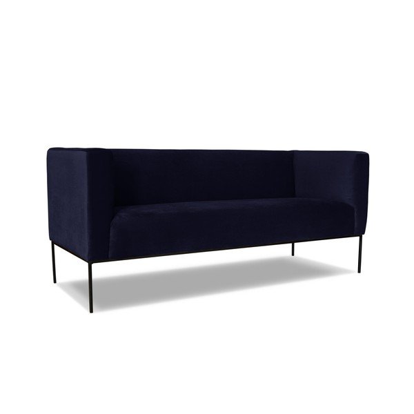 Canapea cu 2 locuri Windsor & Co. Sofas Neptune, albastru aprins-image-4