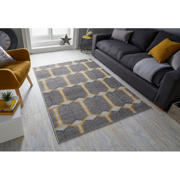 Covor Flair Rugs Urban Trellis, 200 x 275 cm, gri-image-4
