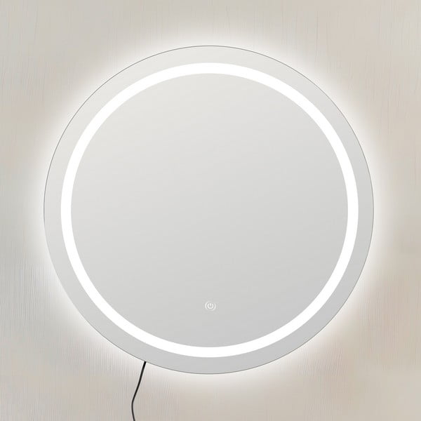 Oglindă de perete cu led 60x60 cm – Ixia-image-1