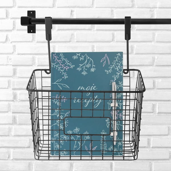 Coș de bucătărie de agățat din metal Radka – Orion-image-1