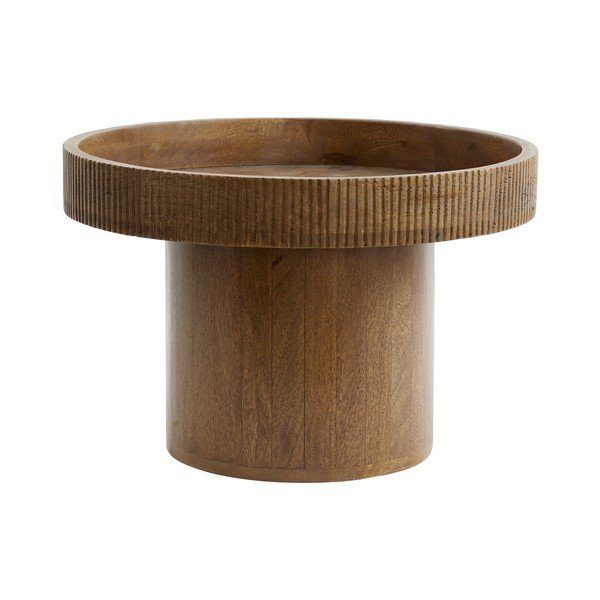 Măsuță auxiliară rotundă din lemn de mango ø 50 cm Kalomo – Light & Living