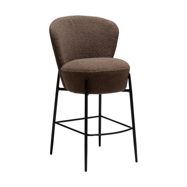 Scaun de bar maro (înălțime șezut 68 cm) Orbit – DAN-FORM Denmark