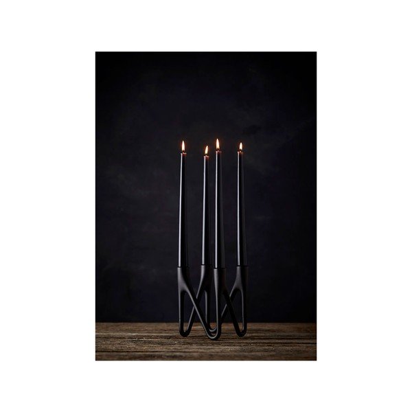 Sfeșnic Morsø Roots, negru-image-1