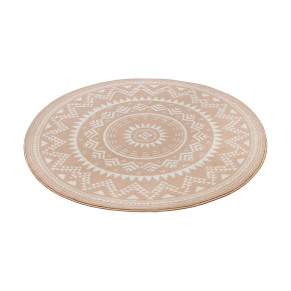 Covor rotund bej ø 140 cm Valencia - Hanse Home-image-2