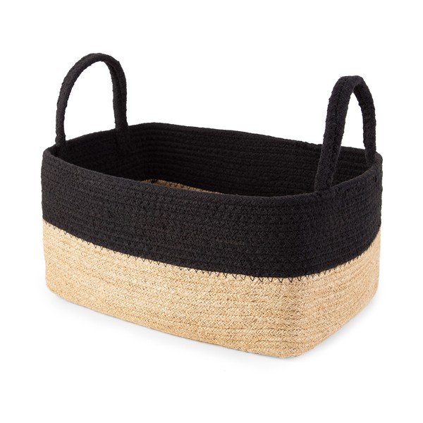 Coș de depozitare din iută și bumbac Compactor Basic, 29 x 20 cm-image-3