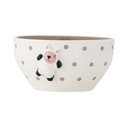 Bol pentru copii alb/maro din gresie ø 14 cm Dolly – Bloomingville Mini