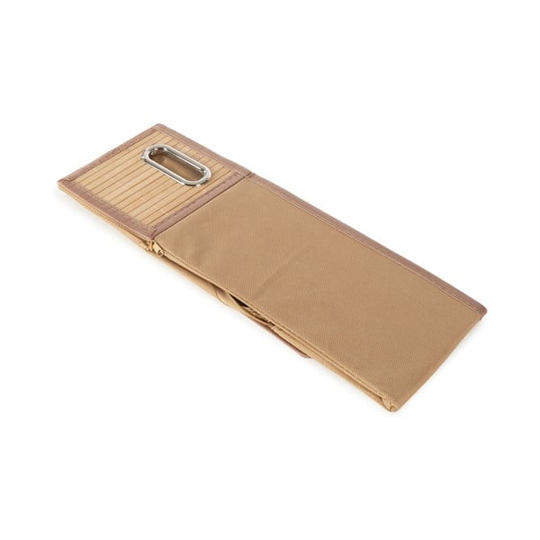 Cutie de depozitare în culoare naturală din bambus 15x31x15 cm – Compactor-image-4