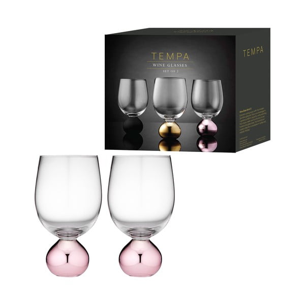 Pahare de vin în set de 2 buc. 450 ml Astrid Rose - Ladelle-image-2