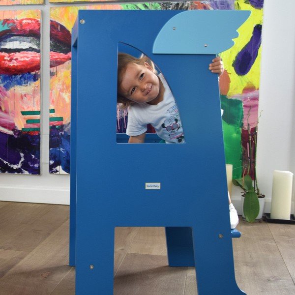 Aripi suplimentare turcoaz pentru turnul de învățare Montessori - Rocket Baby-image-3