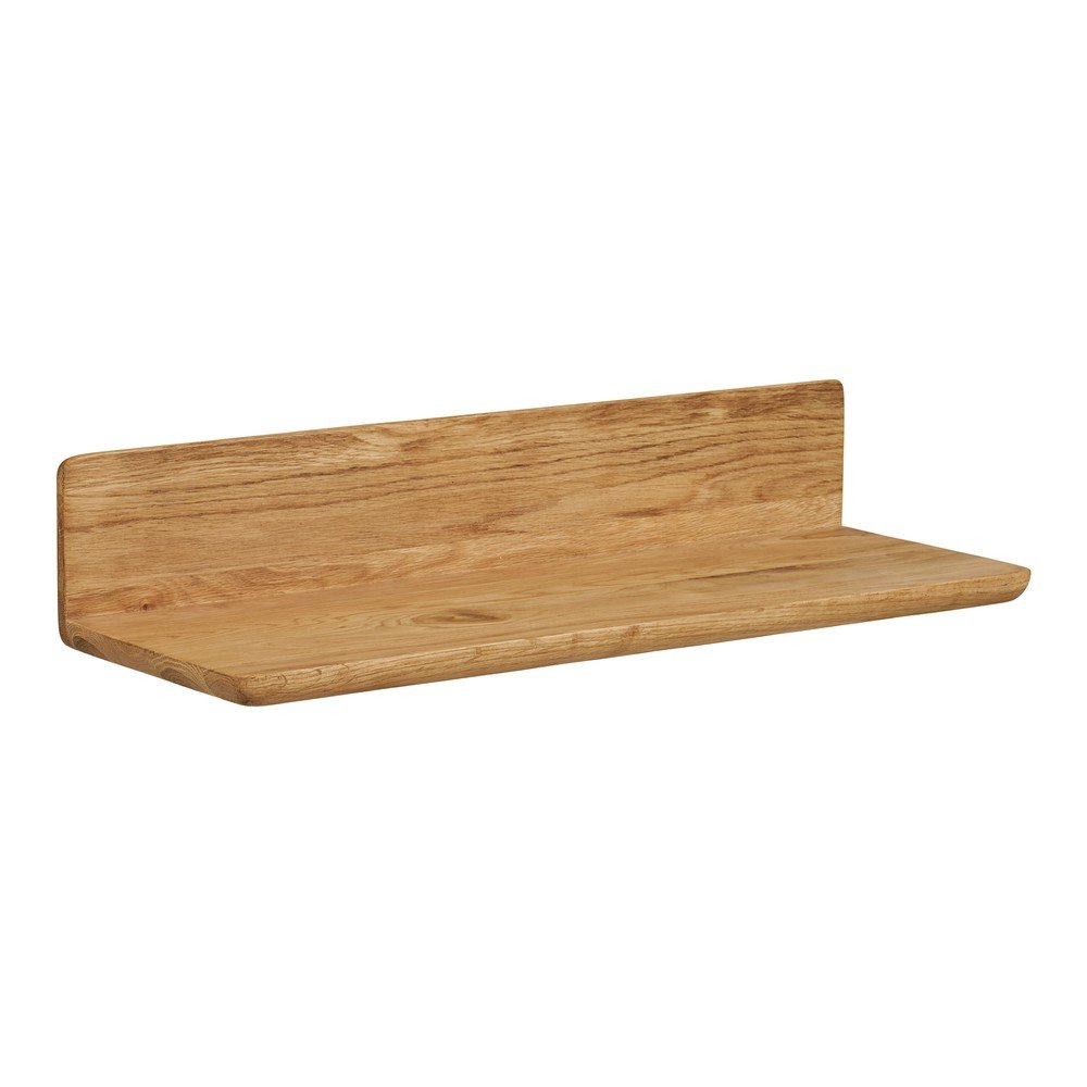Raft în culoare naturală deschisă din lemn de stejar 60 cm Salina – House Nordic