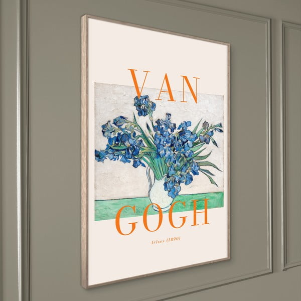 Tablou 50x70 cm Irises – Styler-image-2