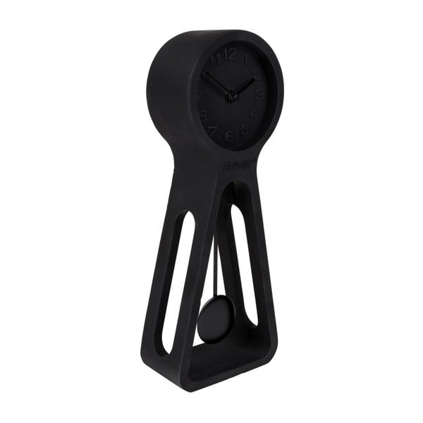 Ceas de masă din beton Zuiver Pendulum, negru-image-3