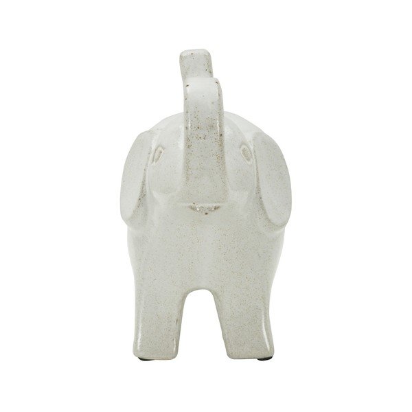 Decorațiune din porțelan Mauro Ferretti Elefante, înălțime 23 cm-image-1