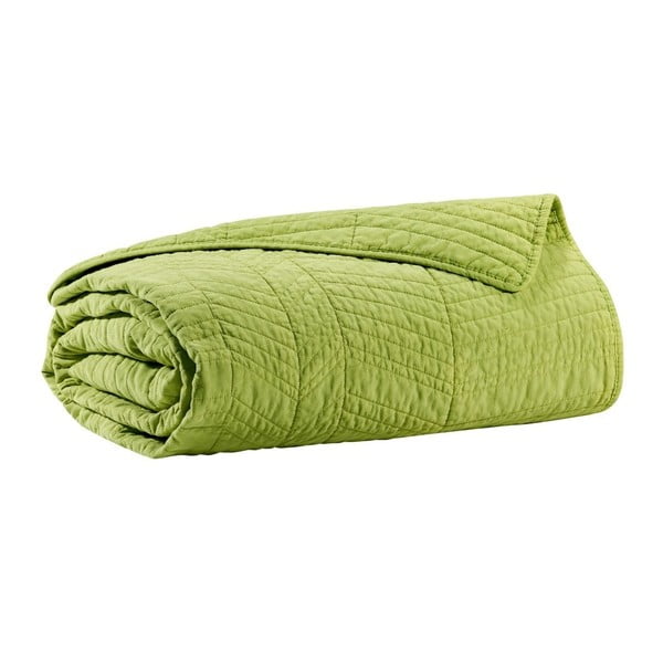 Cuvertură matlasată pentru pat Winkler, verde