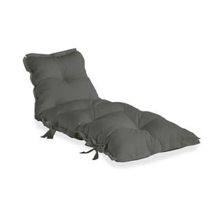 Futon variabil adecvat pentru exterior Karup Design OUT™ Sit&Sleep Dark Grey, gri închis