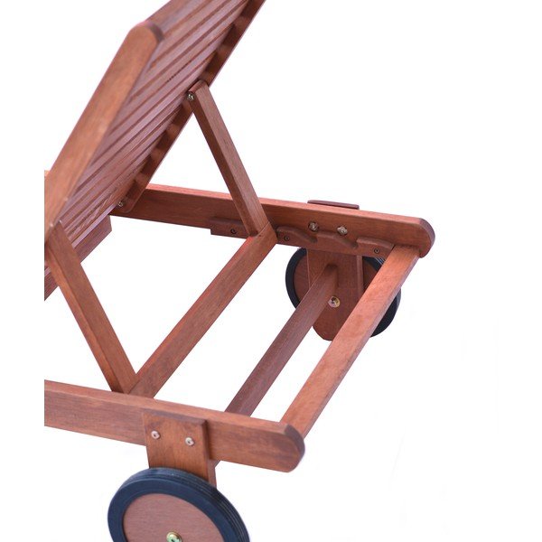 Șezlong de grădină din lemn Victoria - Rojaplast-image-4