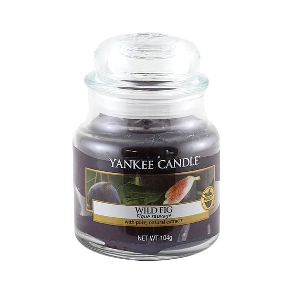 Lumânare parfumată Yankee Candle Wild Fig, timp de ardere 25 - 40 ore
