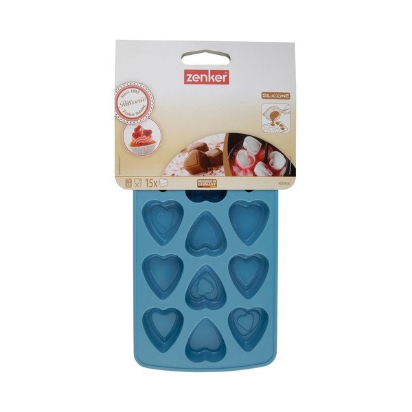 Matriță din silicon pentru ciocolată Fackelmann Sweet Sensation, albastru-image-3