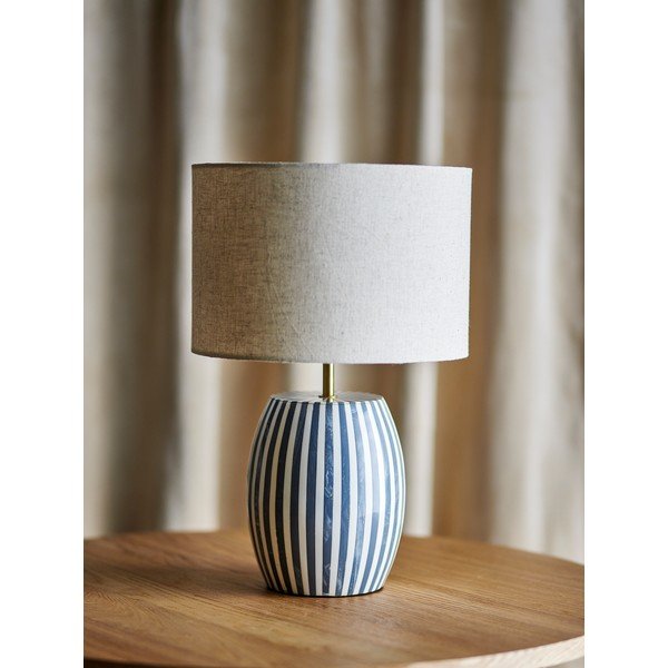Veioză albă/gri LED (înălțime 47 cm) Tali – Bloomingville-image-3
