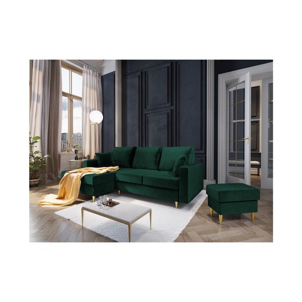 Puf Mazzini Sofas Muguet, 60 x 45 cm, verde-image-3