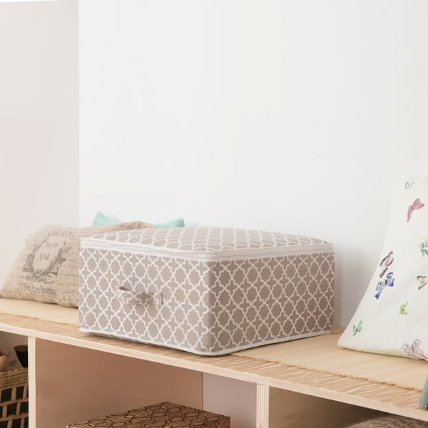 Husă cu fermoar pentru depozitare Compactor, lungime 46 cm, bej-image-1