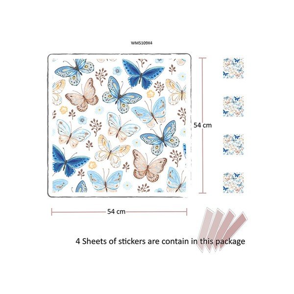 Autocolant Walplus Butterflies Pattern-image-1