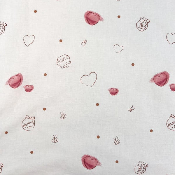 Lenjerie de pat pentru copii albă din bumbac pentru pătuț 100x135 cm WTP "Birthday party" – Jerry Fabrics-image-4