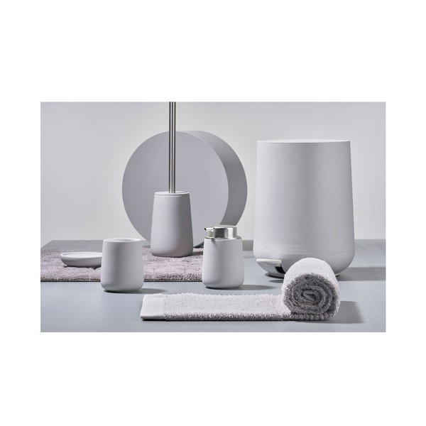 Savonieră gri deschis din porțelan Nova – Zone-image-1