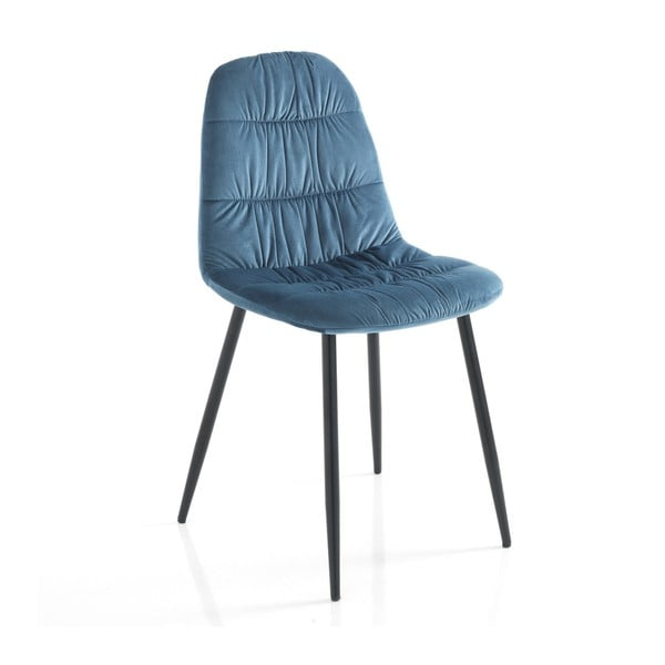 Set 4 scaune Tomasucci Fluffy, albastru