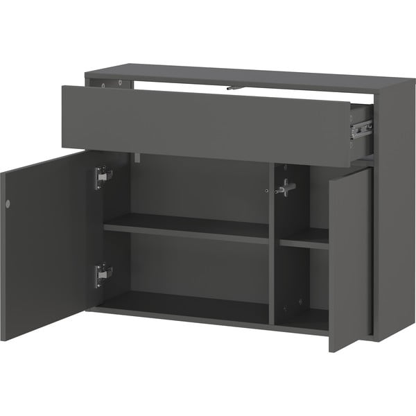Dulap gri antracit 83x63x25 cm Ameca 2.0 – Germania-image-3
