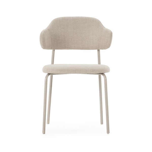 Scaune de dining crem 4 buc. Adriel – Marckeric-image-3