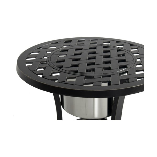 Masă auxiliară de grădină rotundă din aluminiu ø 54,5 cm Rosario – Hartman-image-2