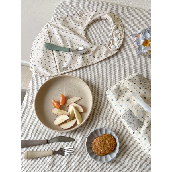 Tacâmuri pentru copii, maro/bej din silicon 3 buc. Olive Mix – Cam Cam Copenhagen-image-1