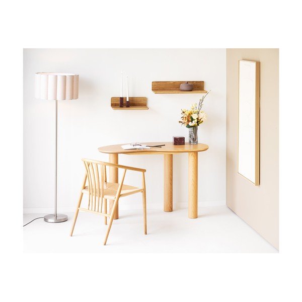 Birou cu aspect de lemn de stejar 60x120 cm Livigno – House Nordic-image-1