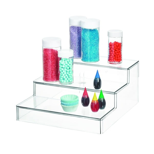 Suport transparent pentru depozitare iDesign The Home Edit, 26 x 29,2 cm-image-3