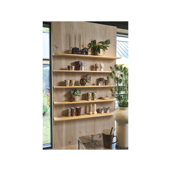 Căni roșii 4 buc. pentru espresso din gresie 100 ml Hela – Villa Collection-image-3