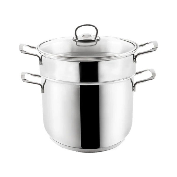 Oală inoxidabilă pentru gătit cu aburi și capac Orion Anett, 5 l