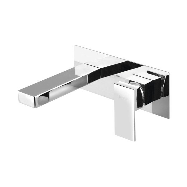 Baterie argintiu-lucios pentru chiuvetă încastrată (1 ieșire) Latus – Sapho-image-2