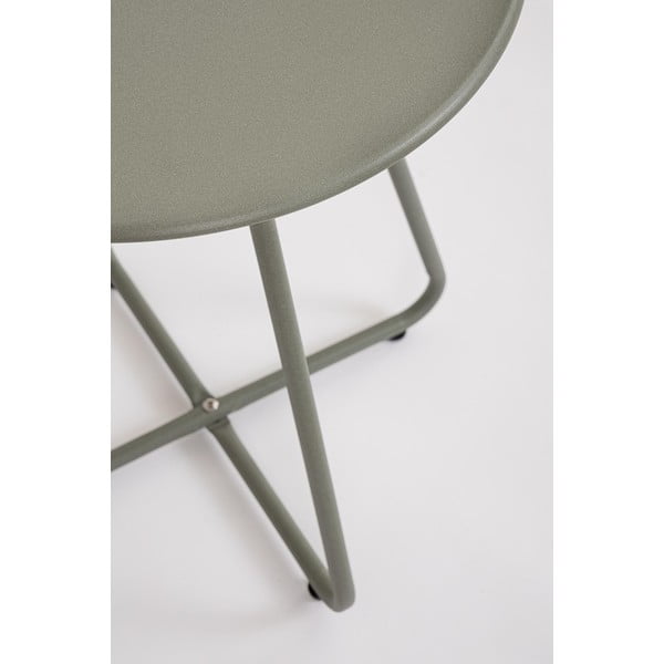 Măsuță de grădină rotundă din oțel ø 45 cm Jable   – Bizzotto-image-2