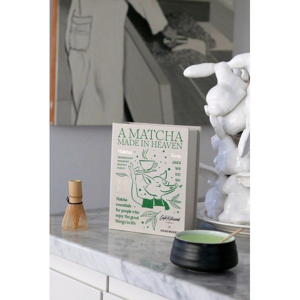 Set pentru matcha Matcha Tools Cafe Kitsuné x Printworks – Printworks-image-3