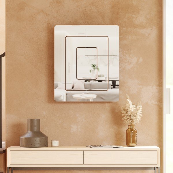 Oglindă de perete 54x64 cm Echo – Umbra-image-2