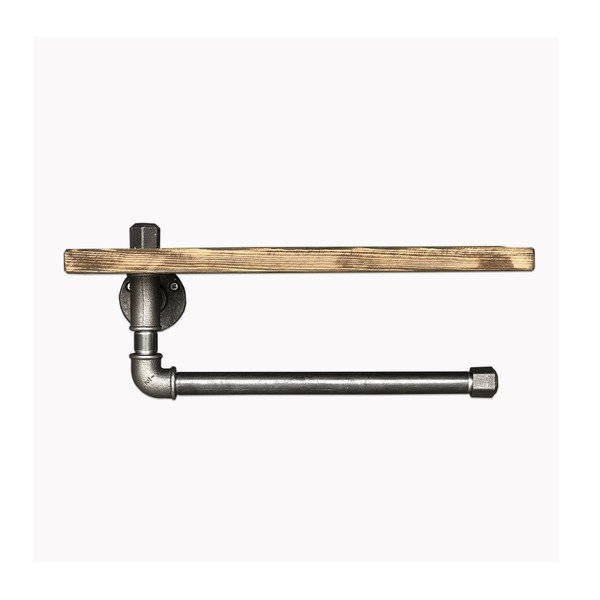 Raft din lemn și suport Raffio Pipe-image-3
