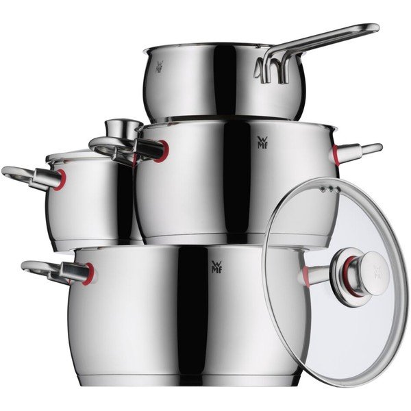 Set de vase pentru gătit 7 buc. din oțel inoxidabil Quality One – WMF-image-2