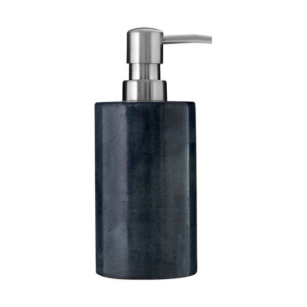 Dozator de săpun lichid gri închis din piatră Kamal – Premier Housewares-image-2