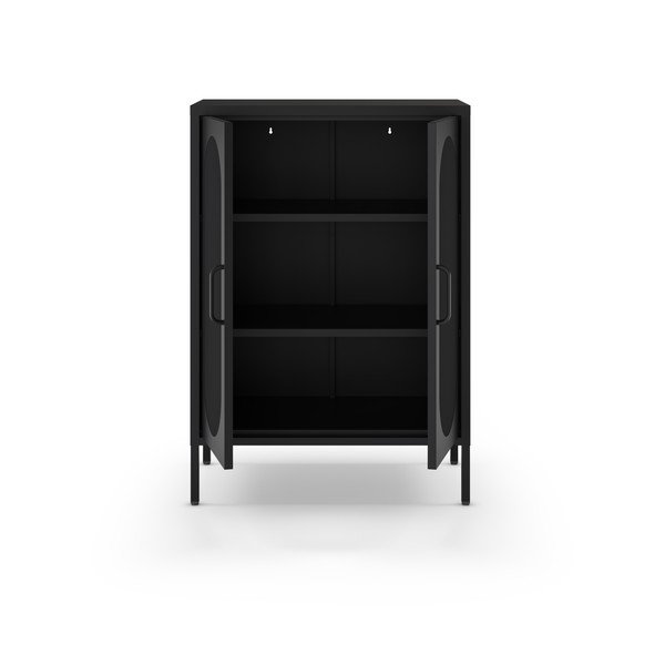 Dulap negru 70x100 cm Diora – Marckeric-image-3