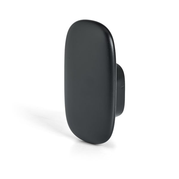 Cârlig negru de montat pe perete din lemn de stejar Gemma Oak Black – MiaCara