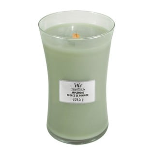 Lumânare parfumată WoodWick Applewood, timp de ardere 110 h