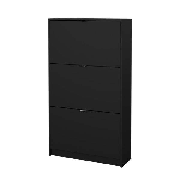 Pantofar negru cu deschidere înclinată Shoes – Tvilum-image-2