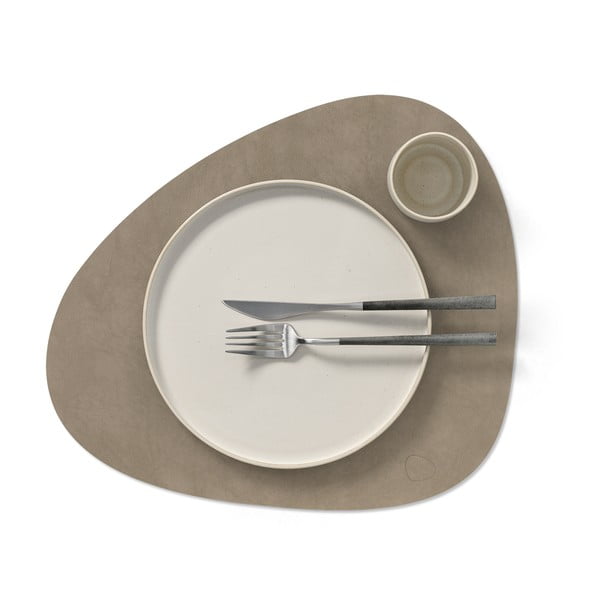 Suport pentru farfurii din piele ecologică 37x44 cm Curve L Nupo – LIND DNA-image-2