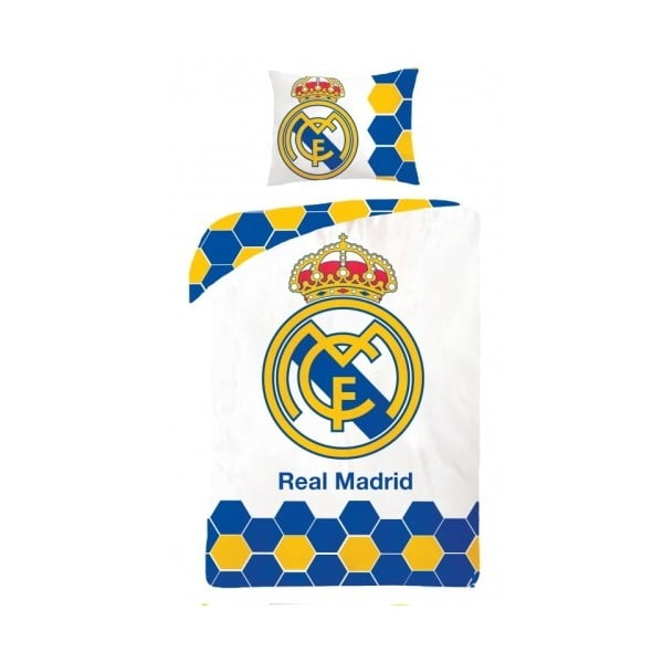 Lenjerie de pat 5013 Real Madrid, 140 x 200 cm
